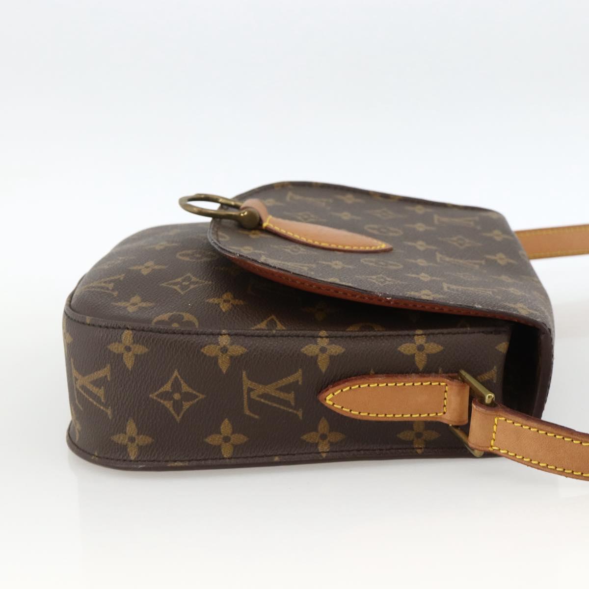 LOUIS VUITTON Monogram Saint Cloud GM Shoulder Bag M51242 LV Auth ka3400A