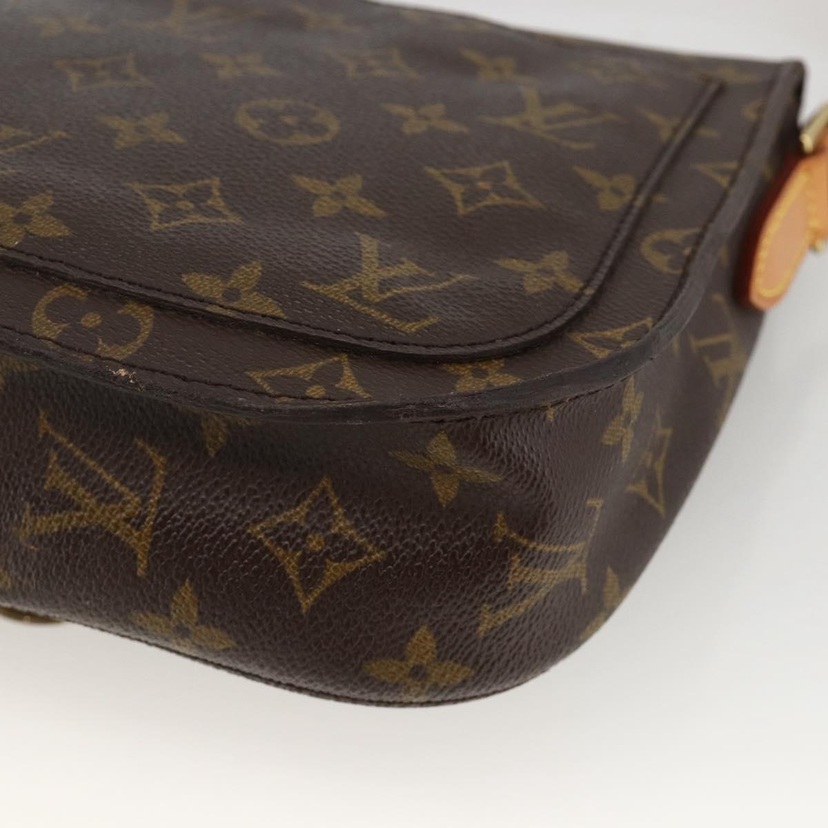 LOUIS VUITTON Monogram Saint Cloud GM Shoulder Bag M51242 LV Auth ka3414