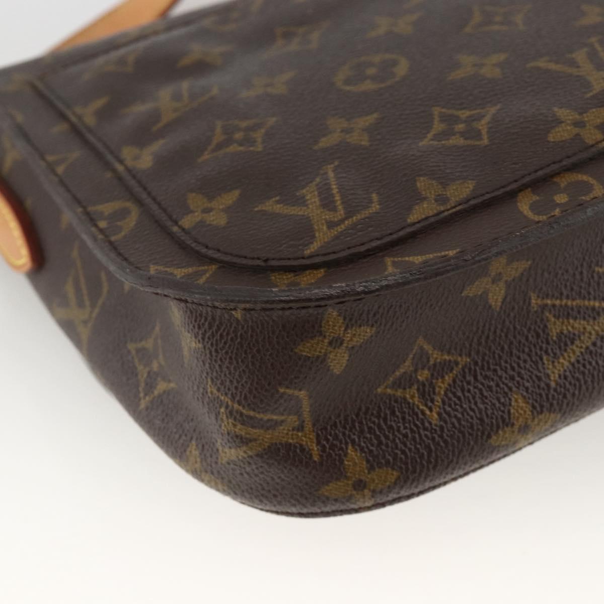 LOUIS VUITTON Monogram Saint Cloud GM Shoulder Bag M51242 LV Auth ka3414