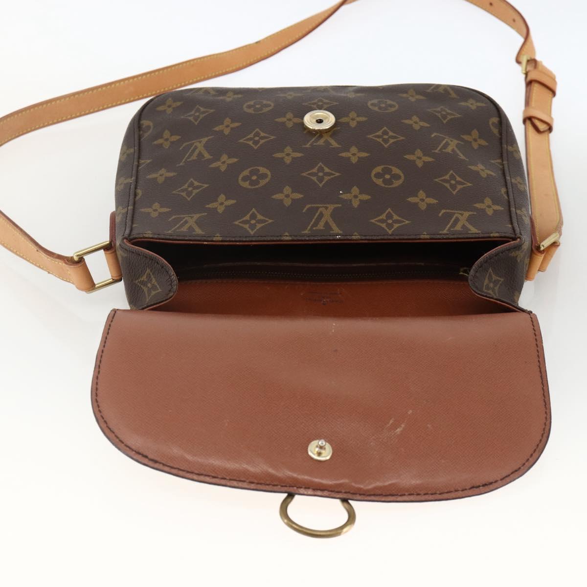 LOUIS VUITTON Monogram Saint Cloud GM Shoulder Bag M51242 LV Auth ka3414