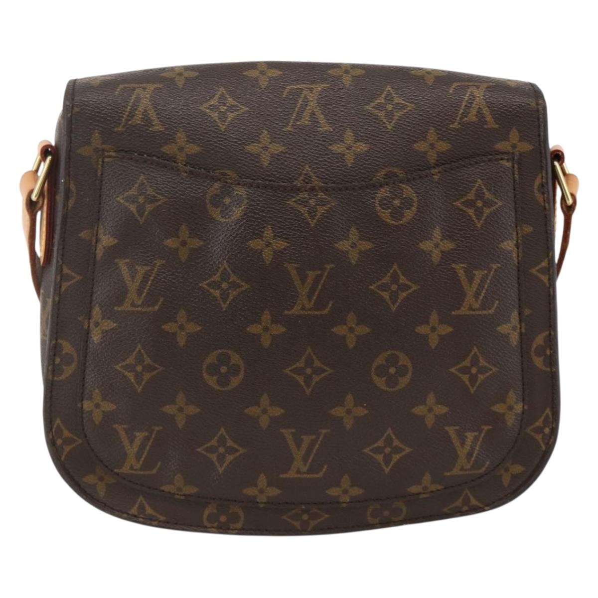 LOUIS VUITTON Monogram Saint Cloud GM Shoulder Bag M51242 LV Auth ka3414