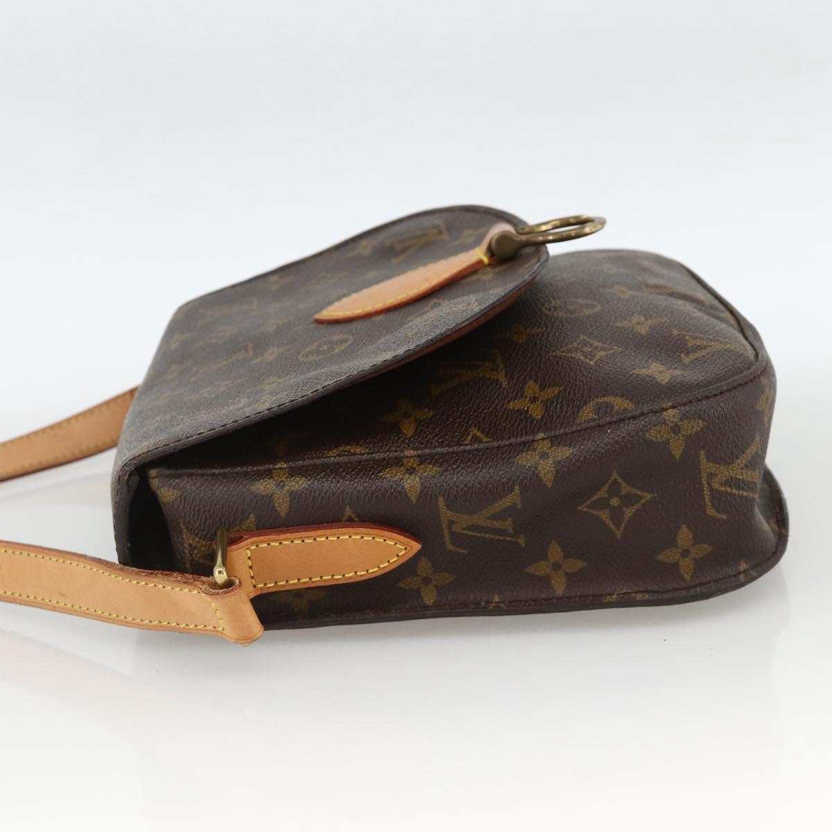 LOUIS VUITTON Monogram Saint Cloud GM Shoulder Bag M51242 LV Auth ka3414