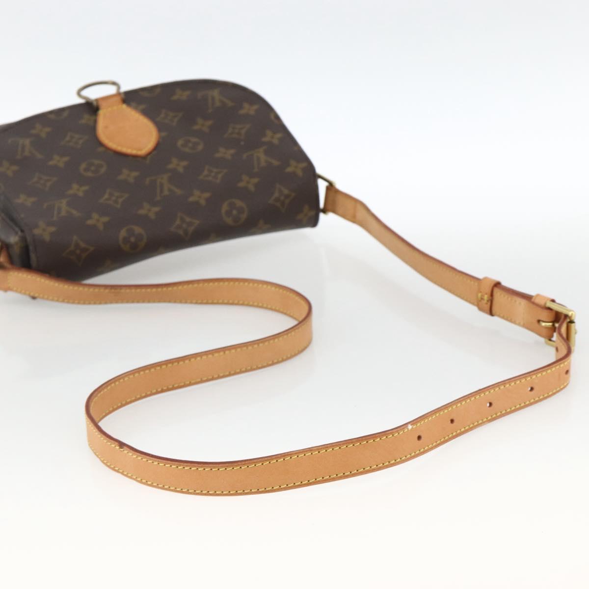 LOUIS VUITTON Monogram Saint Cloud GM Shoulder Bag M51242 LV Auth ka3414