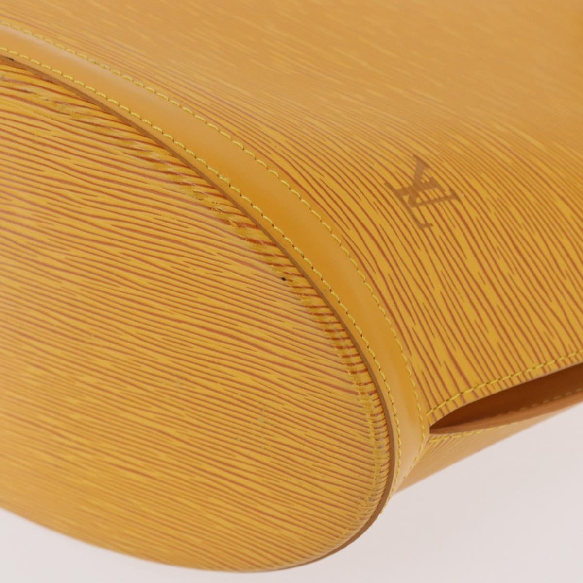 LOUIS VUITTON Epi Saint Jacques Shopping Shoulder Bag Yellow M52269 Auth ka342