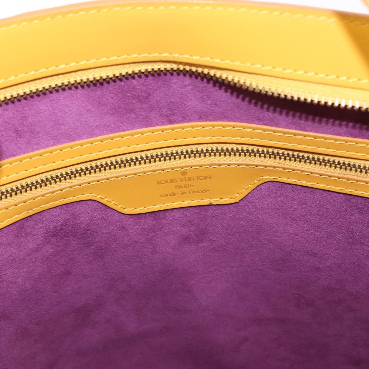 LOUIS VUITTON Epi Saint Jacques Shopping Shoulder Bag Yellow M52269 Auth ka342