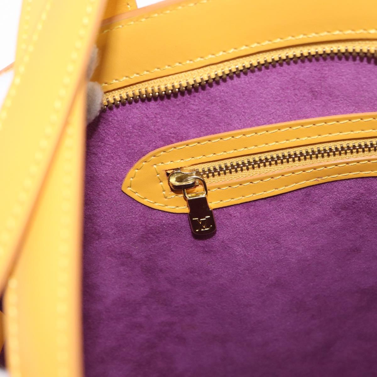 LOUIS VUITTON Epi Saint Jacques Shopping Shoulder Bag Yellow M52269 Auth ka342