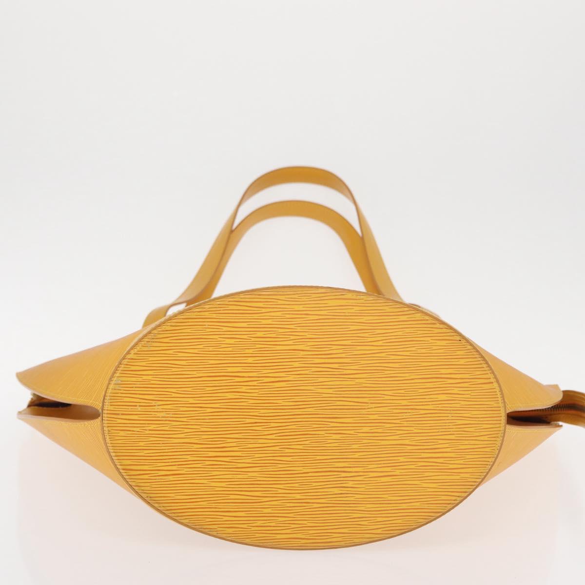 LOUIS VUITTON Epi Saint Jacques Shopping Shoulder Bag Yellow M52269 Auth ka342