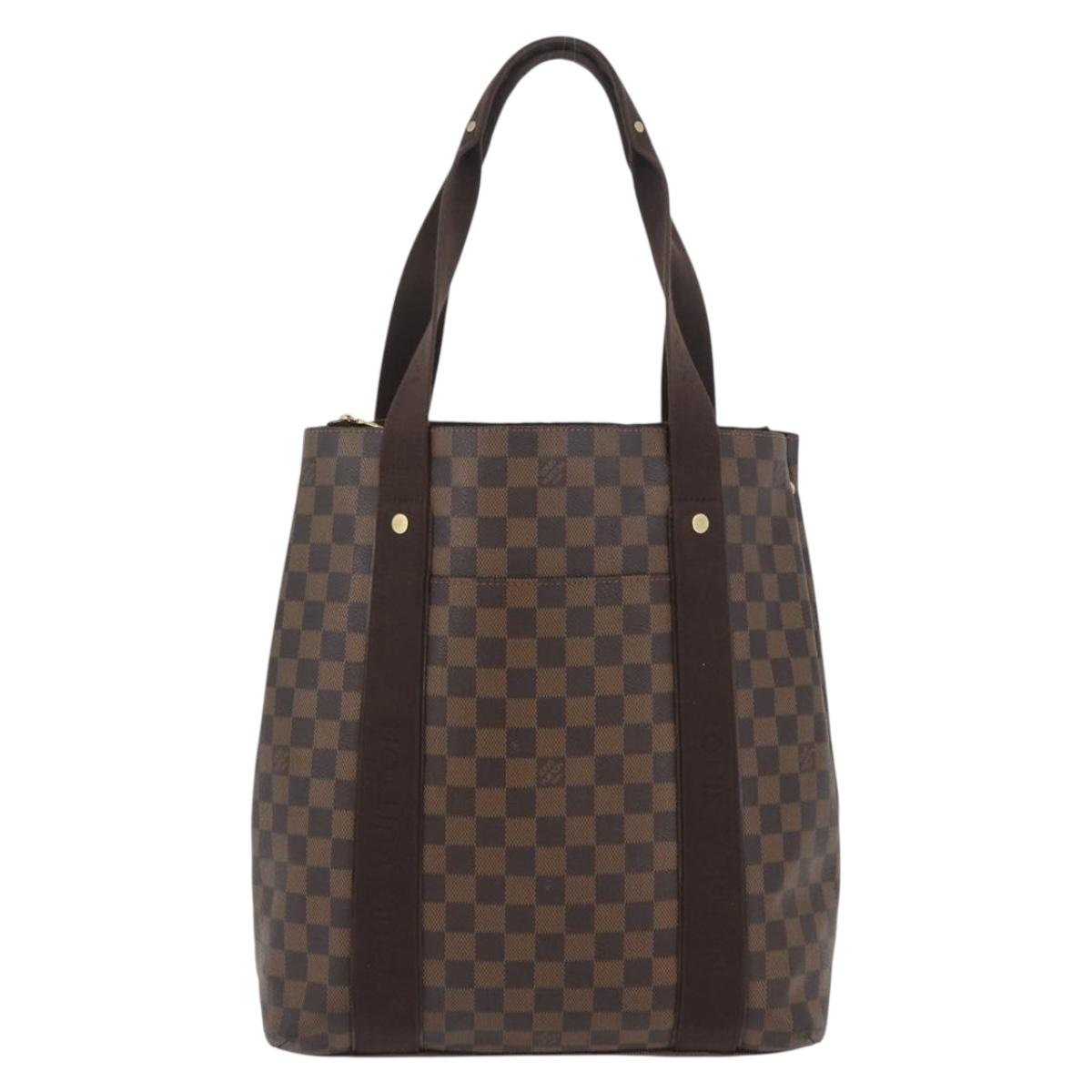 LOUIS VUITTON Damier Ebene Kababobur Tote Bag N52006 LV Auth ka3434