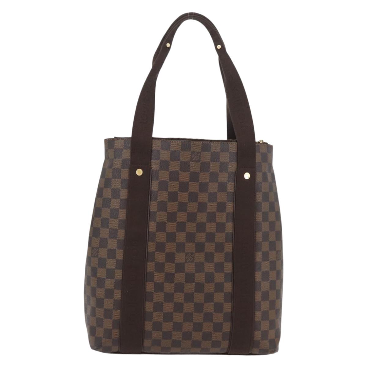 LOUIS VUITTON Damier Ebene Kababobur Tote Bag N52006 LV Auth ka3434