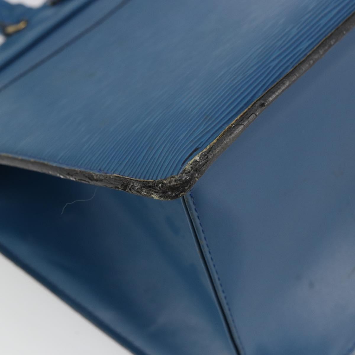 LOUIS VUITTON Epi Riviera Hand Bag Blue M48185 LV Auth ka3458
