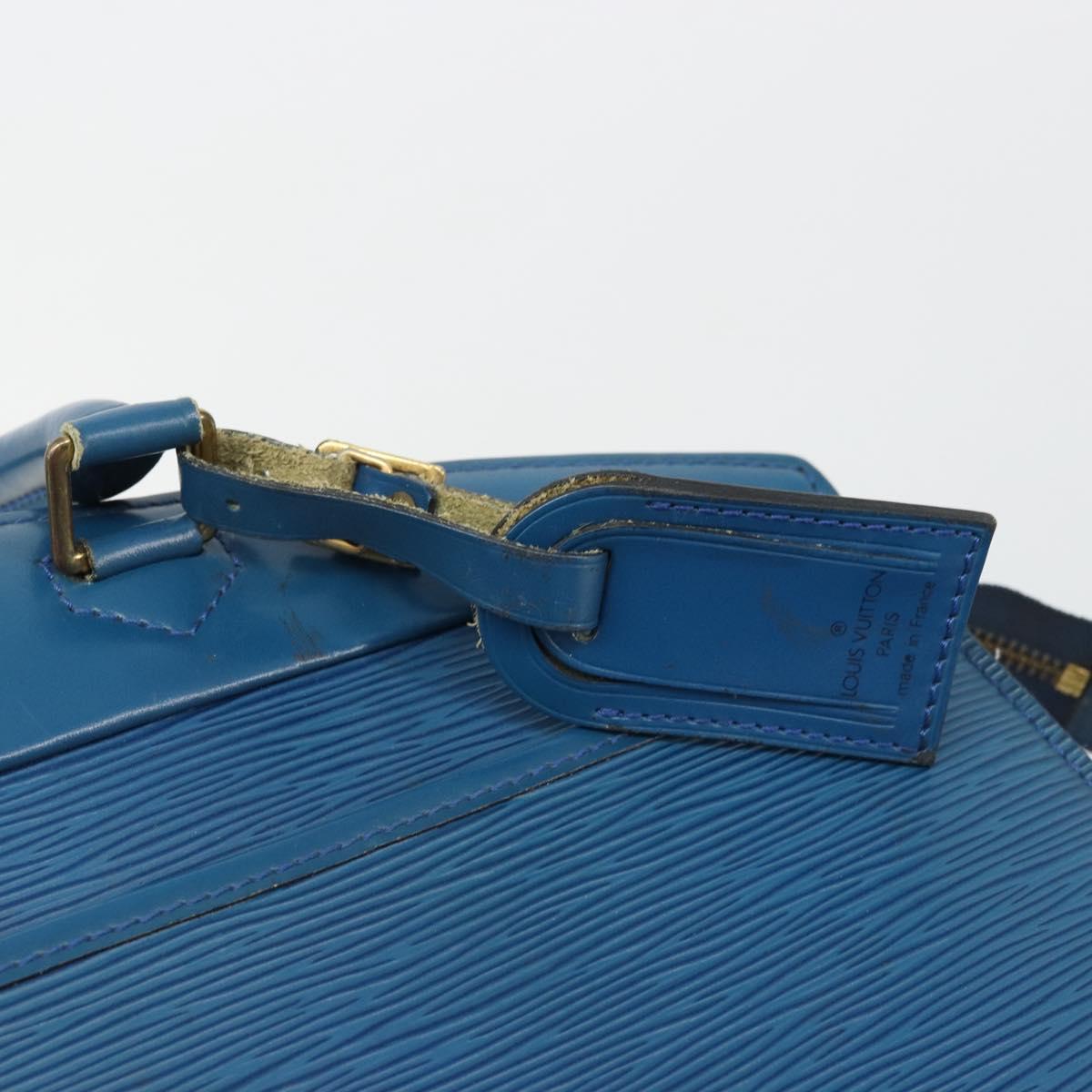 LOUIS VUITTON Epi Riviera Hand Bag Blue M48185 LV Auth ka3458