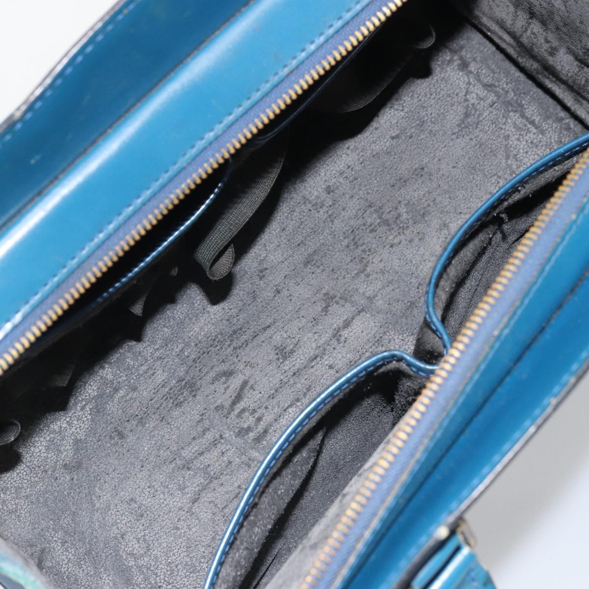 LOUIS VUITTON Epi Riviera Hand Bag Blue M48185 LV Auth ka3458