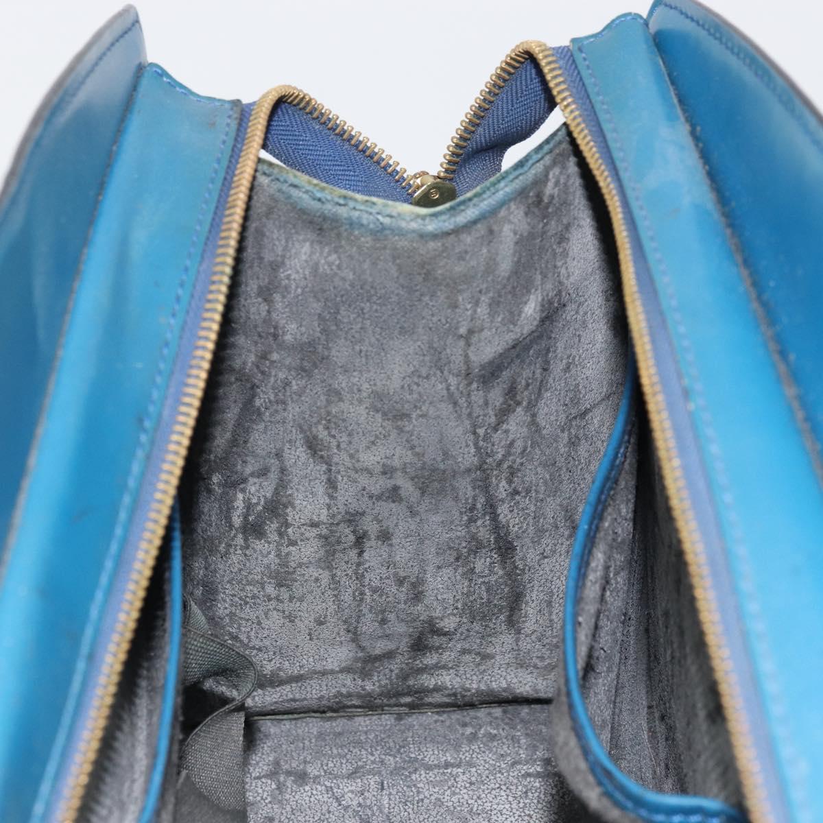 LOUIS VUITTON Epi Riviera Hand Bag Blue M48185 LV Auth ka3458