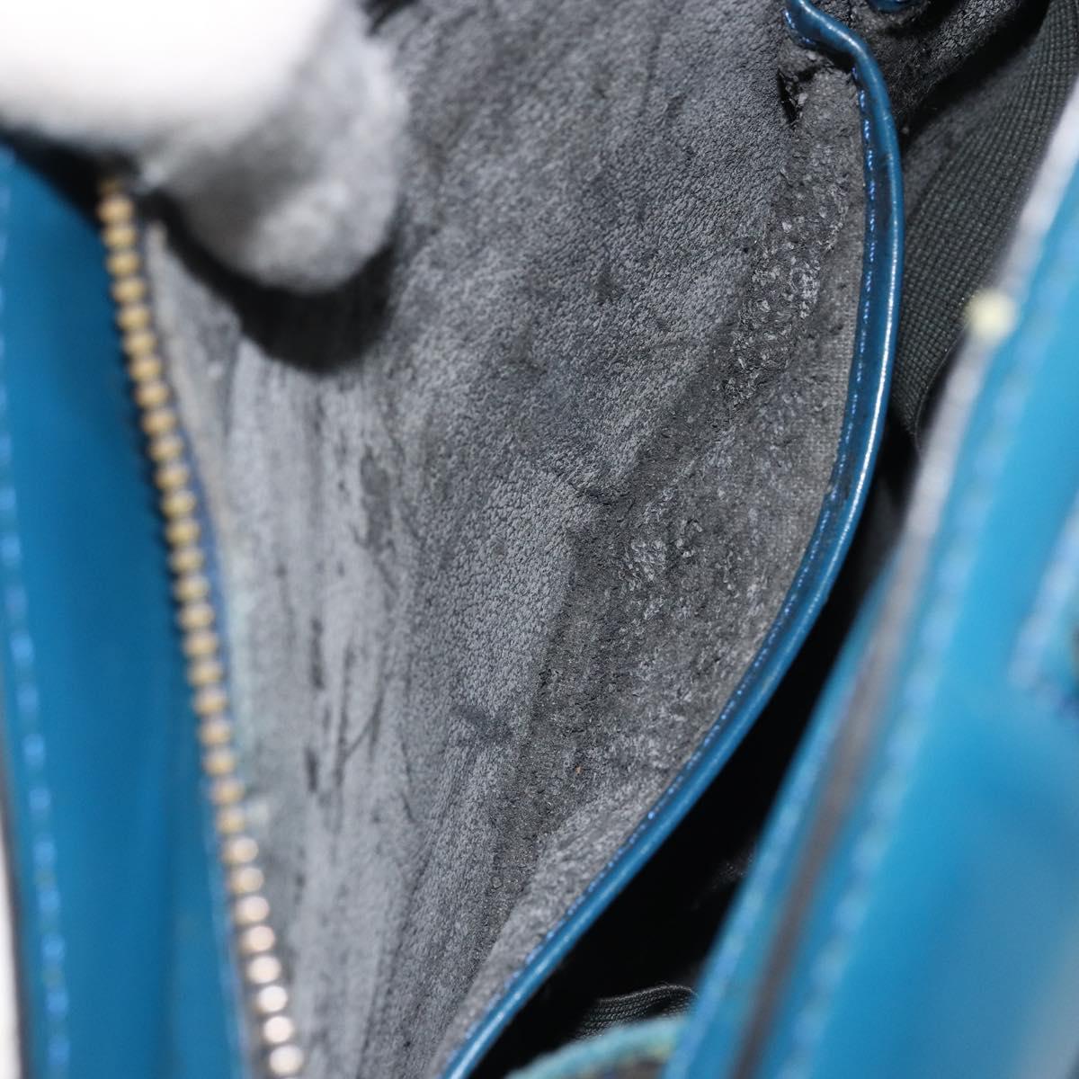 LOUIS VUITTON Epi Riviera Hand Bag Blue M48185 LV Auth ka3458