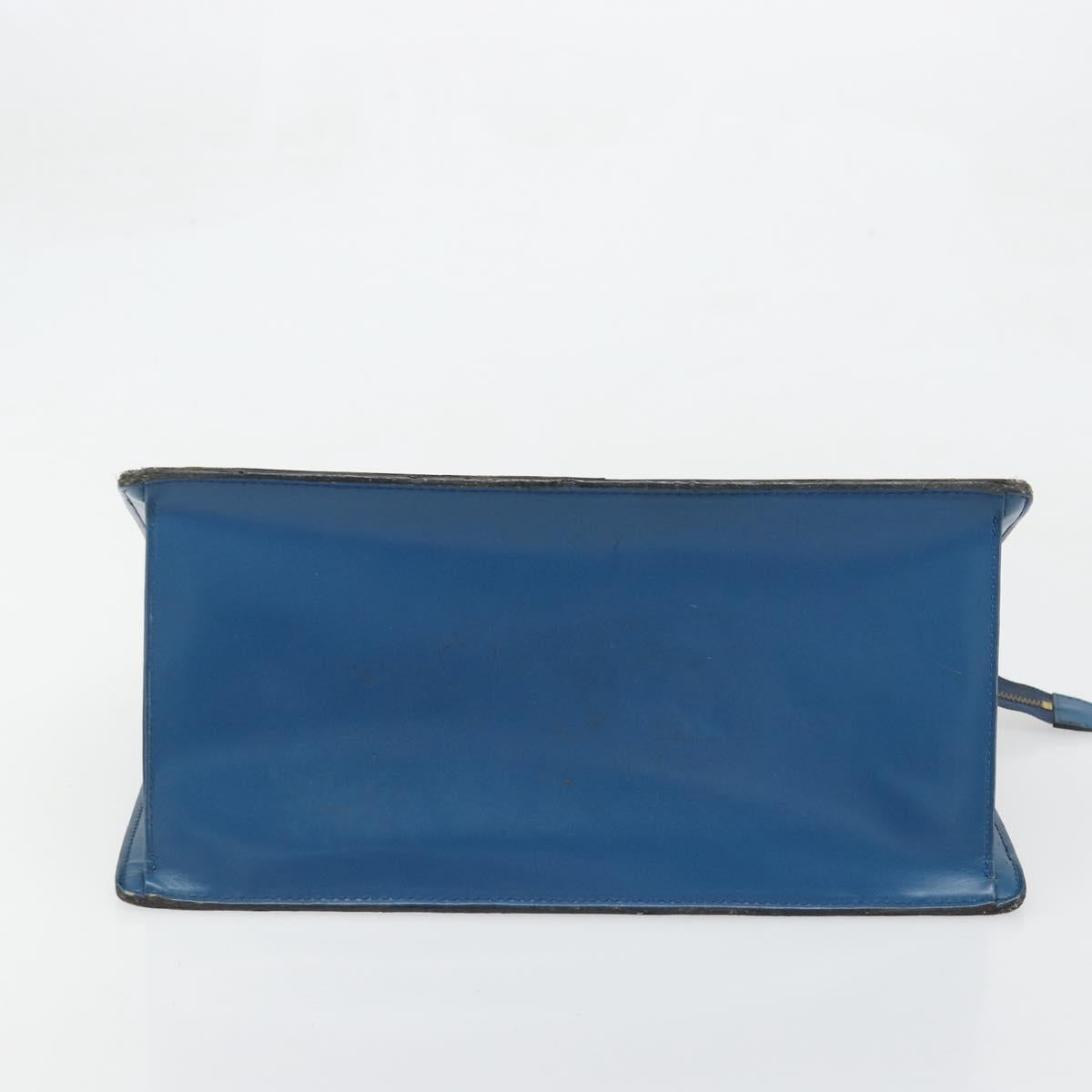 LOUIS VUITTON Epi Riviera Hand Bag Blue M48185 LV Auth ka3458