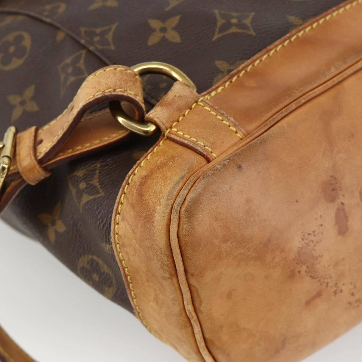 LOUIS VUITTON Monogram Montsouris MM Backpack M51136 LV Auth ka3465