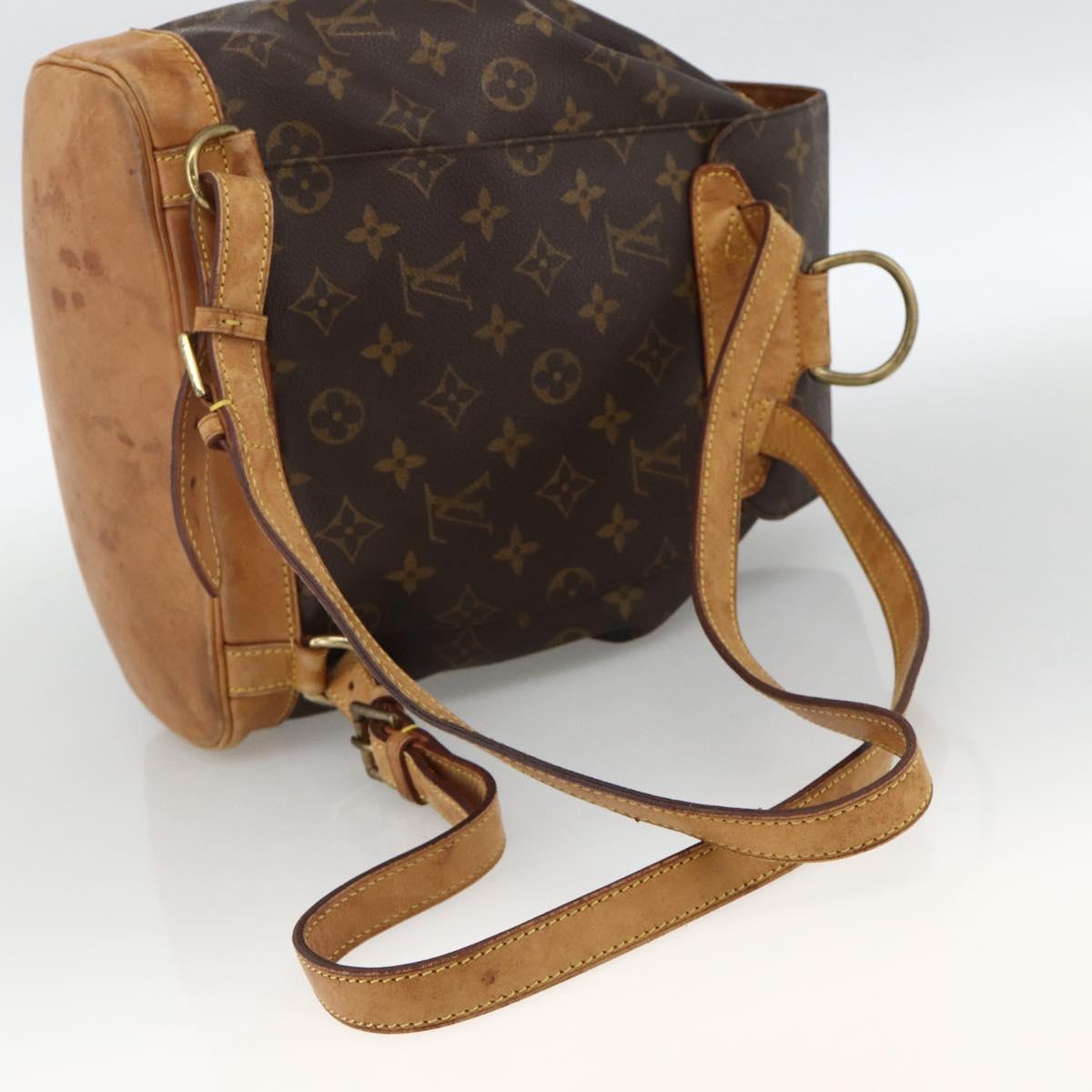 LOUIS VUITTON Monogram Montsouris MM Backpack M51136 LV Auth ka3465