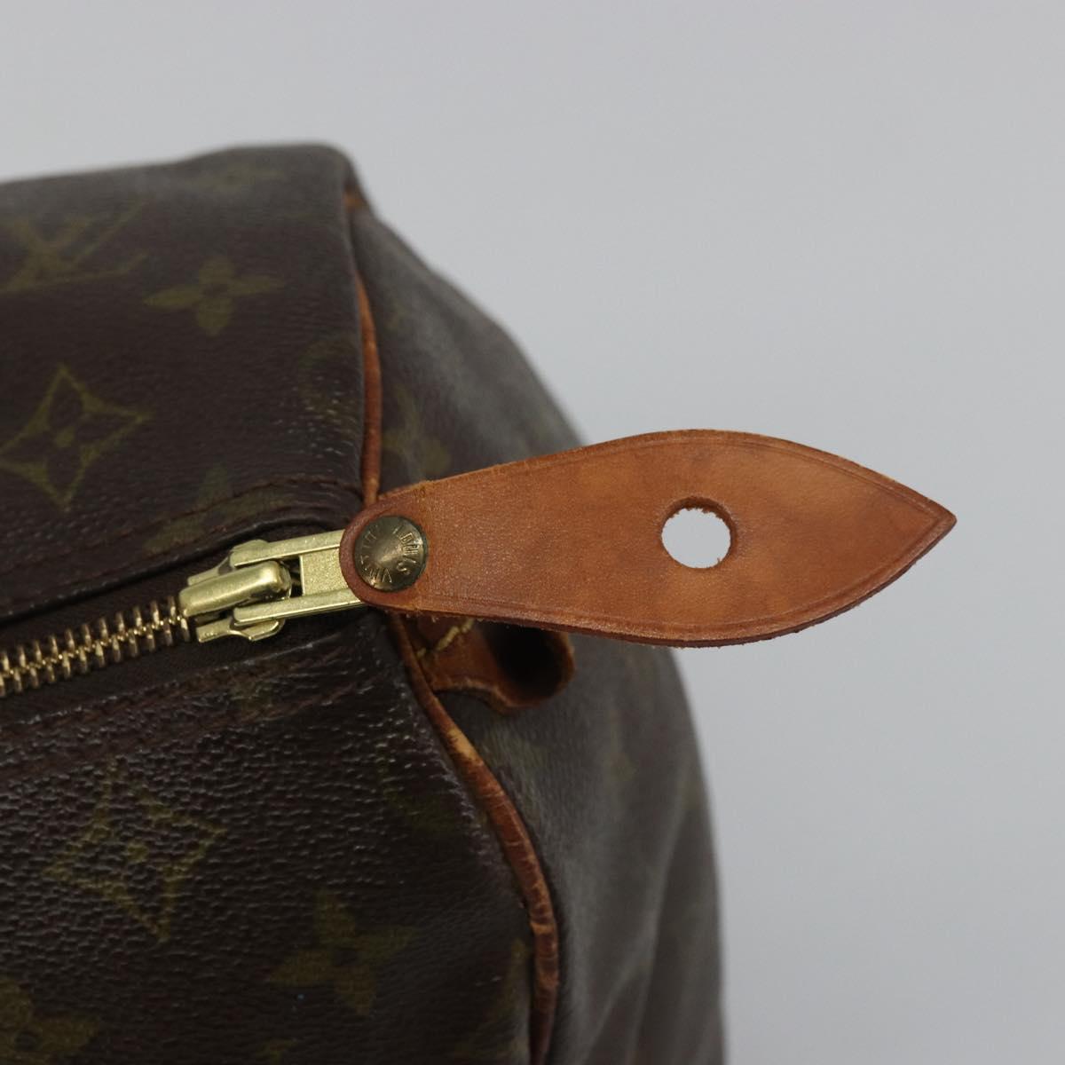 LOUIS VUITTON Monogram Speedy 30 Hand Bag M41526 LV Auth ka3478