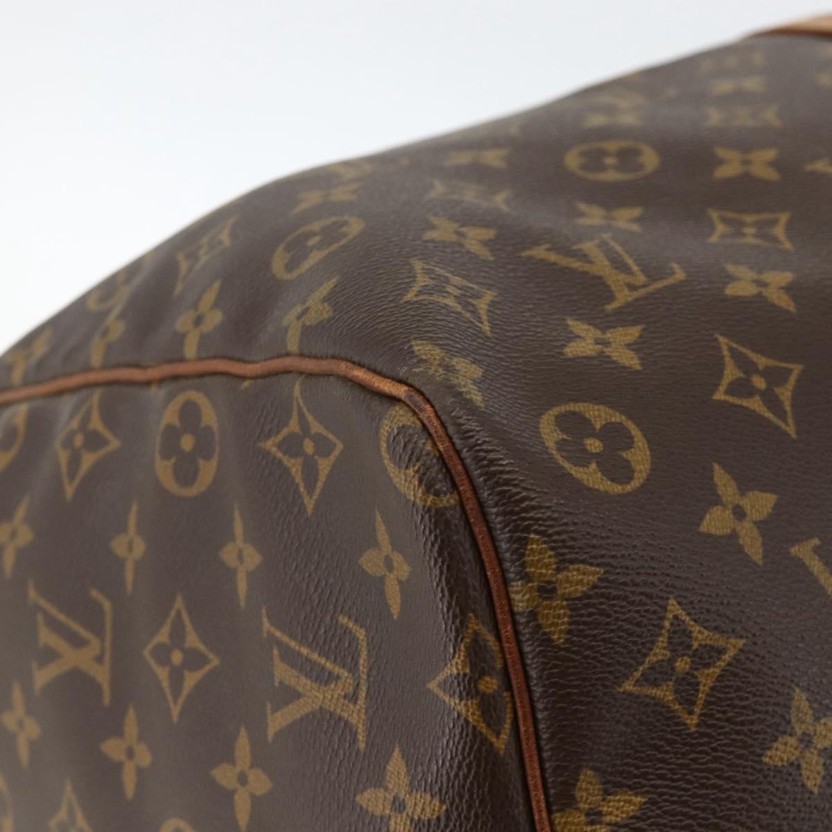 LOUIS VUITTON Monogram Keepall 60 Boston Bag M41422 LV Auth ka3479