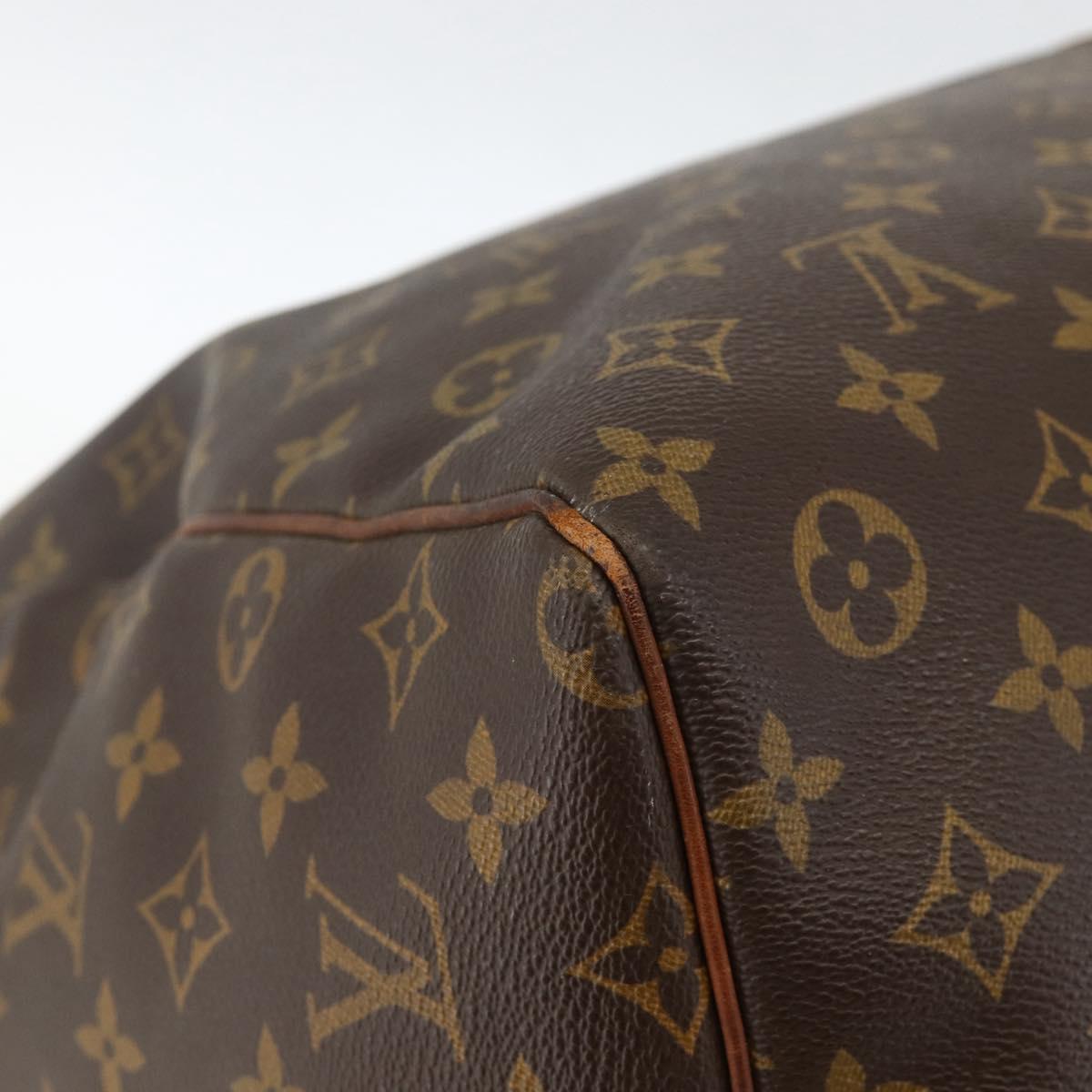 LOUIS VUITTON Monogram Keepall 60 Boston Bag M41422 LV Auth ka3479