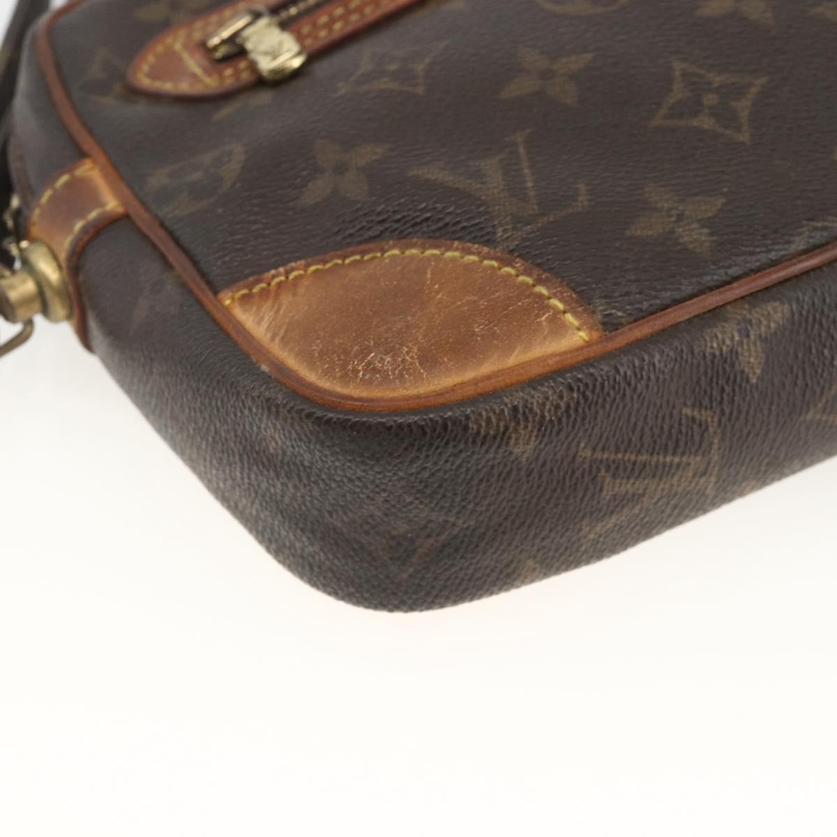 LOUIS VUITTON Monogram Marly Dragonne GM Clutch Bag M51825 LV Auth ka3502