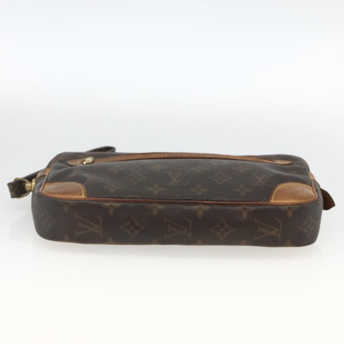 LOUIS VUITTON Monogram Marly Dragonne GM Clutch Bag M51825 LV Auth ka3502