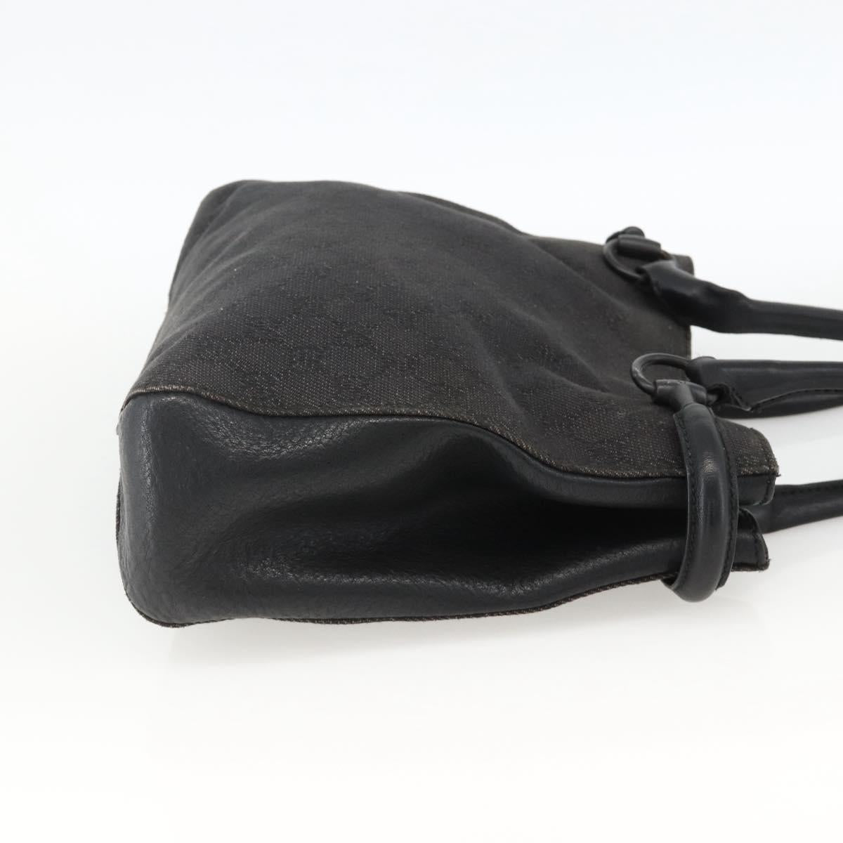 GUCCI GG Canvas Shoulder Bag Black 101971 Auth ka3517