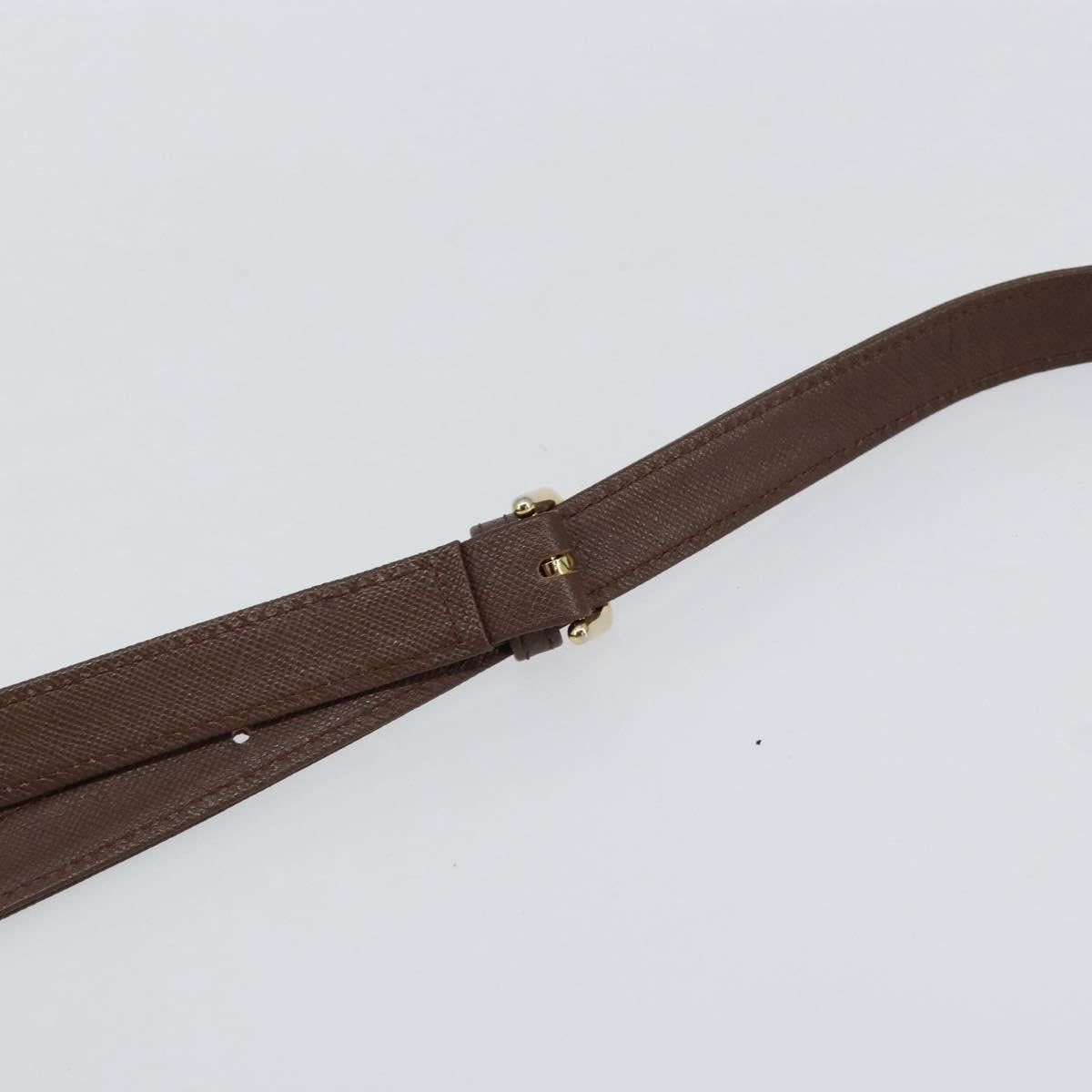 Burberrys Nova Check Shoulder Bag Canvas Beige Gold Auth ka353