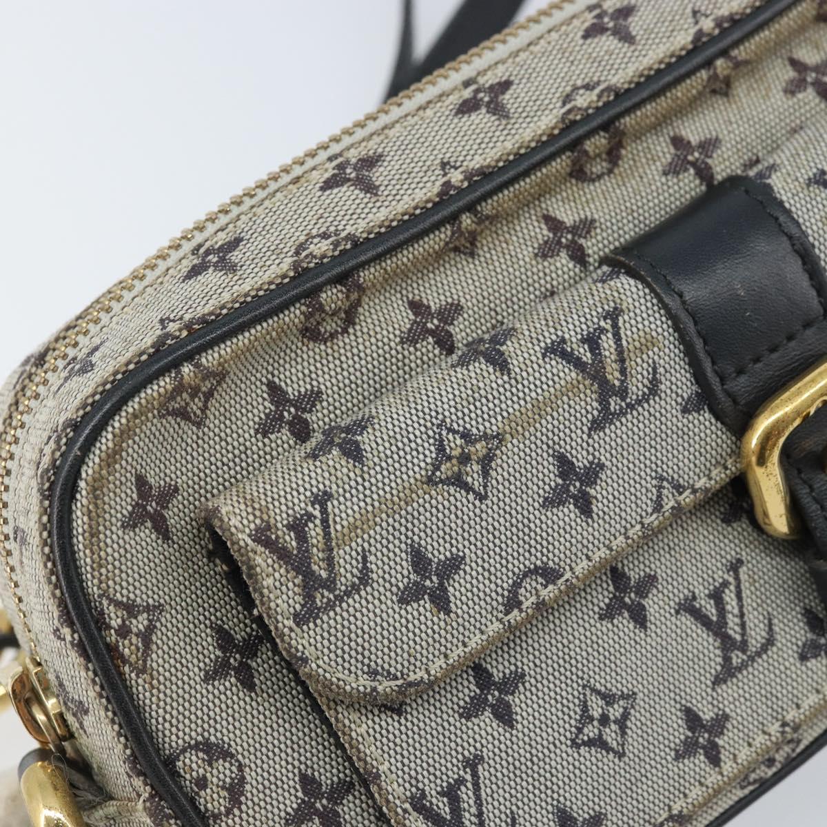 LOUIS VUITTON Monogram Mini Juliet MM Shoulder Bag Blue M92004 LV Auth ka3531