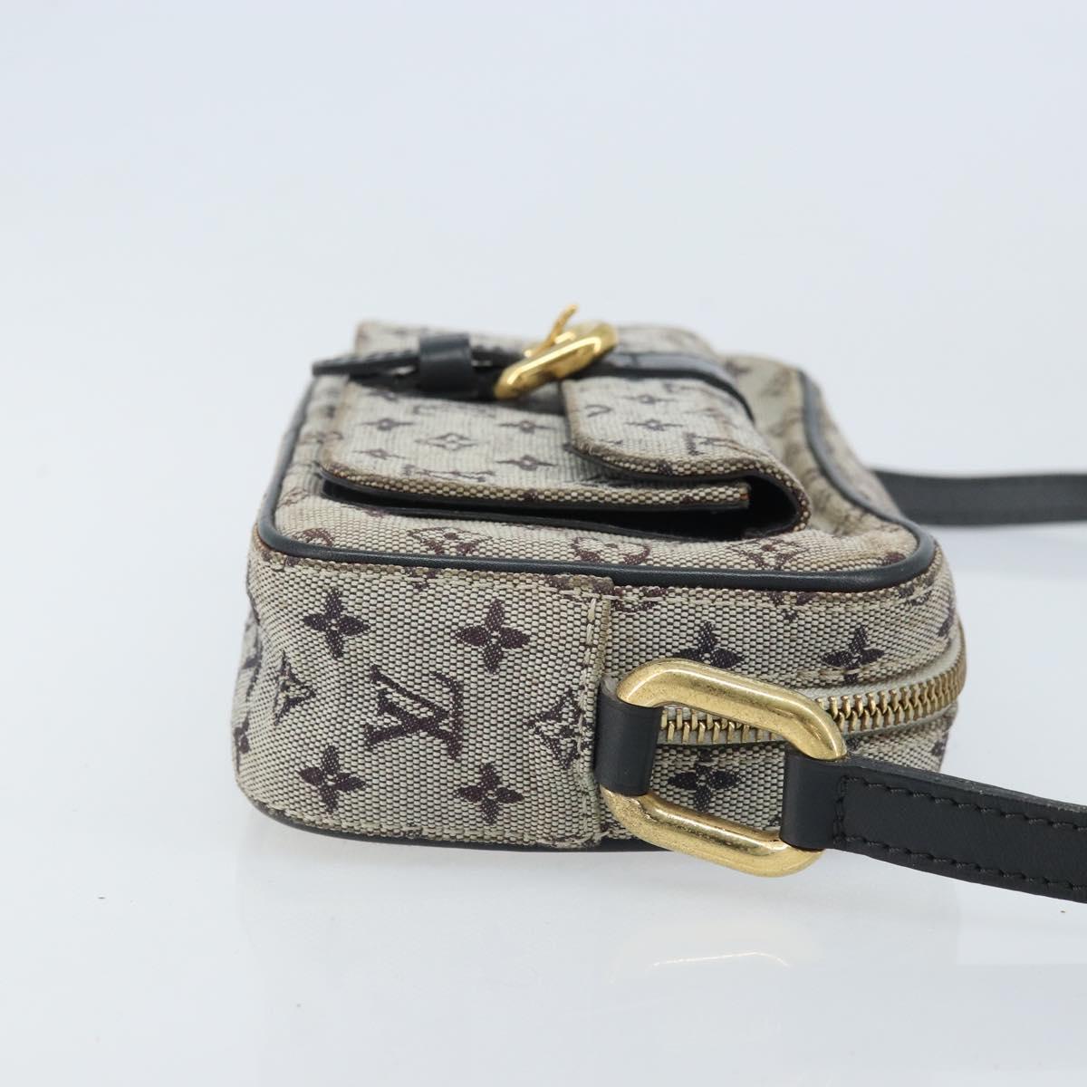 LOUIS VUITTON Monogram Mini Juliet MM Shoulder Bag Blue M92004 LV Auth ka3531