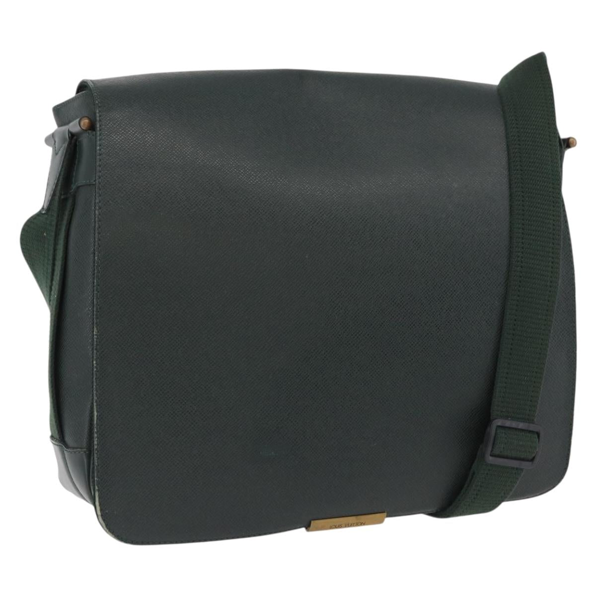 LOUIS VUITTON Taiga Victor Shoulder Bag Epicea M30144 LV Auth ka3543