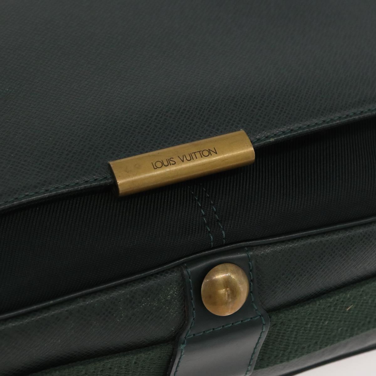LOUIS VUITTON Taiga Victor Shoulder Bag Epicea M30144 LV Auth ka3543