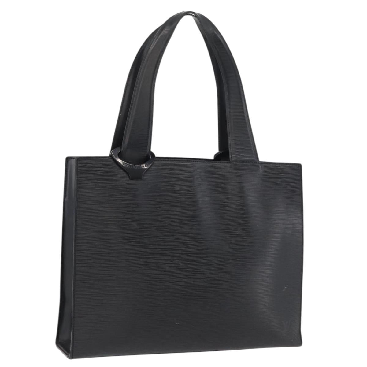 LOUIS VUITTON Epi Gemo Tote Bag Black M52452 LV Auth ka3544