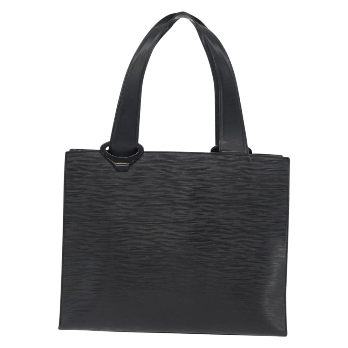 LOUIS VUITTON Epi Gemo Tote Bag Black M52452 LV Auth ka3544
