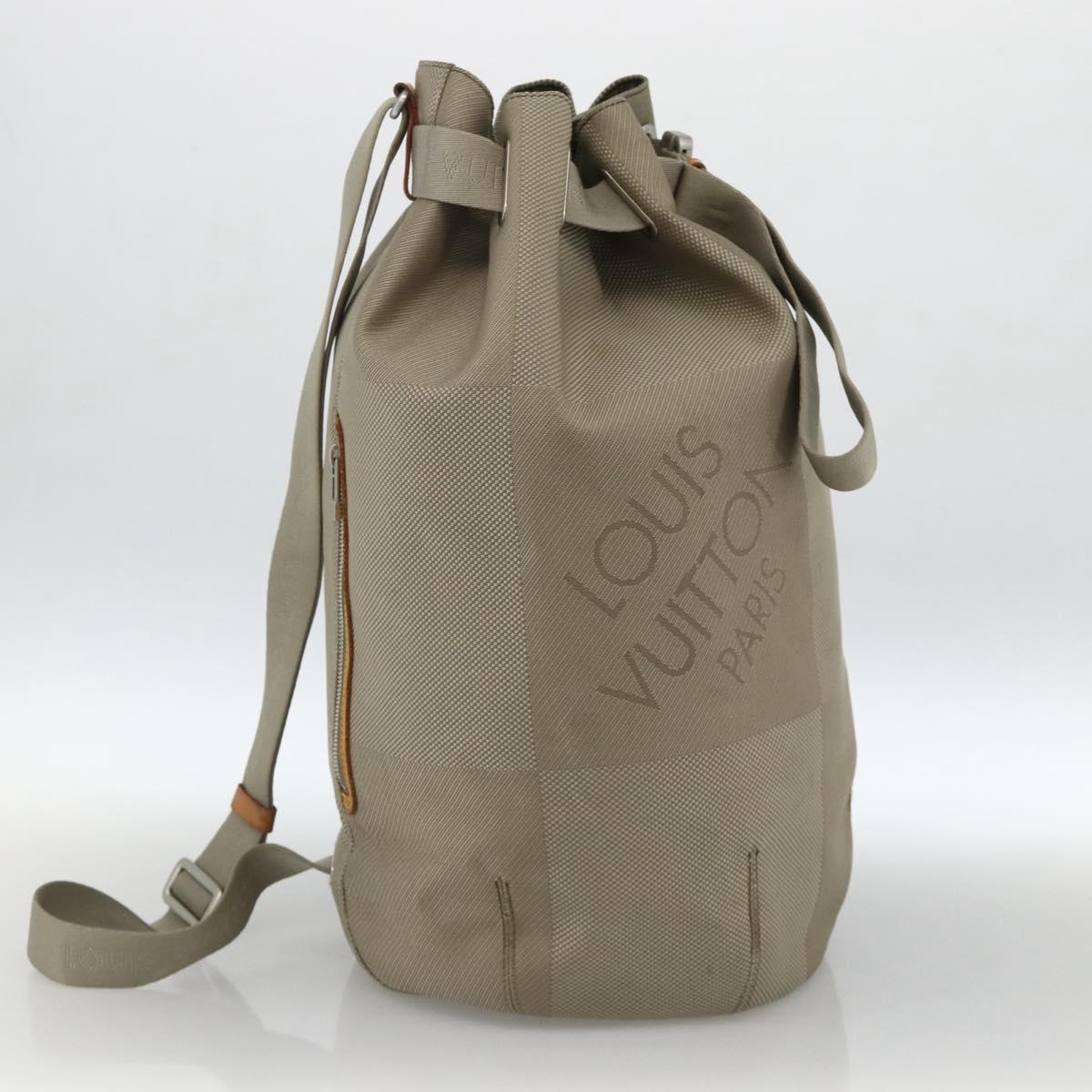 LOUIS VUITTON Damier Geant Matero GM Shoulder Bag Beige M93012 LV Auth ka3551