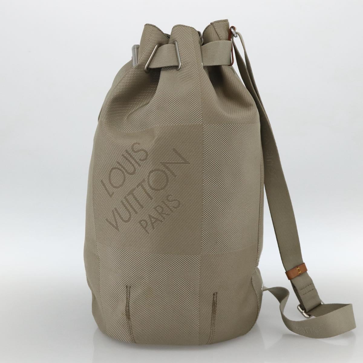 LOUIS VUITTON Damier Geant Matero GM Shoulder Bag Beige M93012 LV Auth ka3551