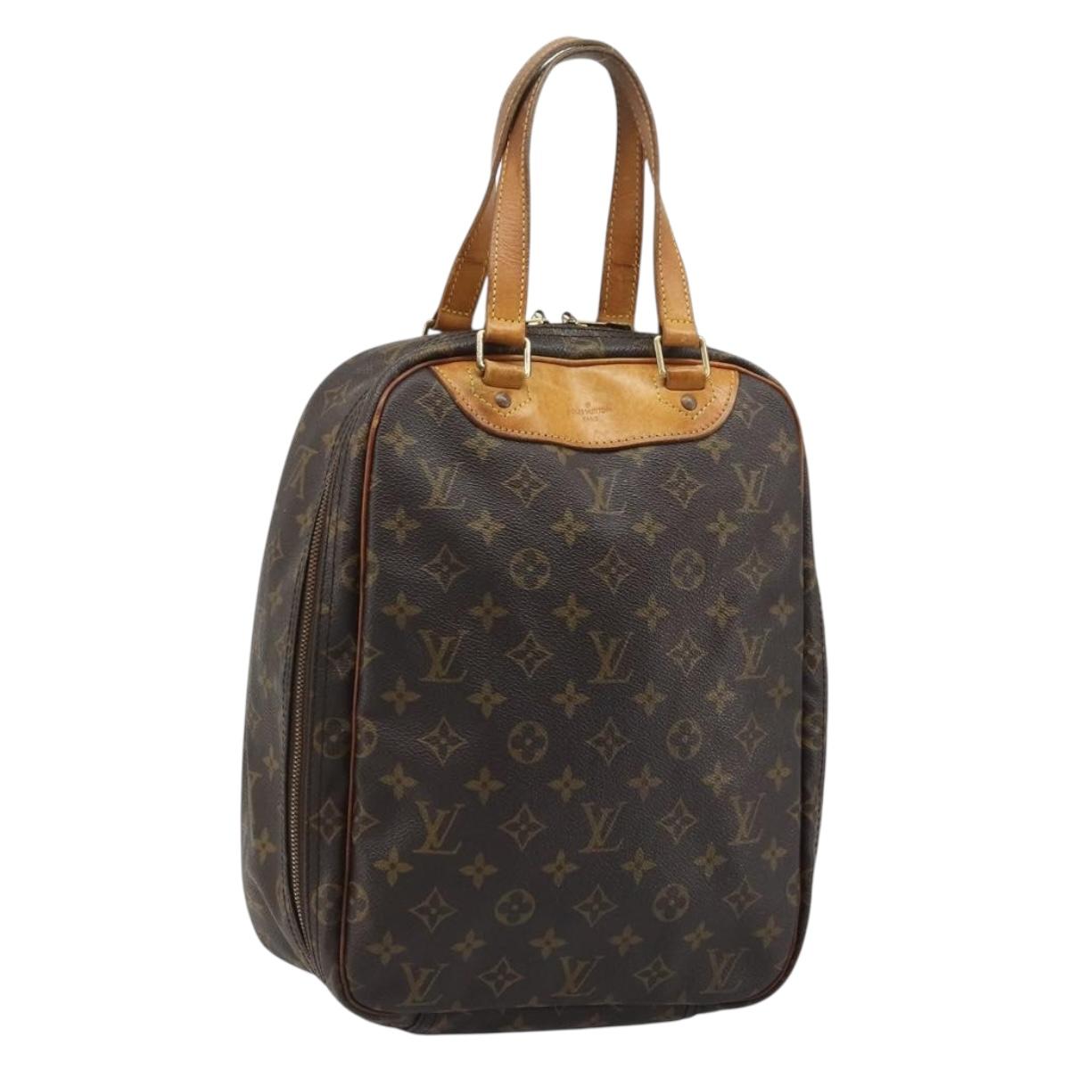 LOUIS VUITTON Monogram Excursion Hand Bag M41450 LV Auth ka3553