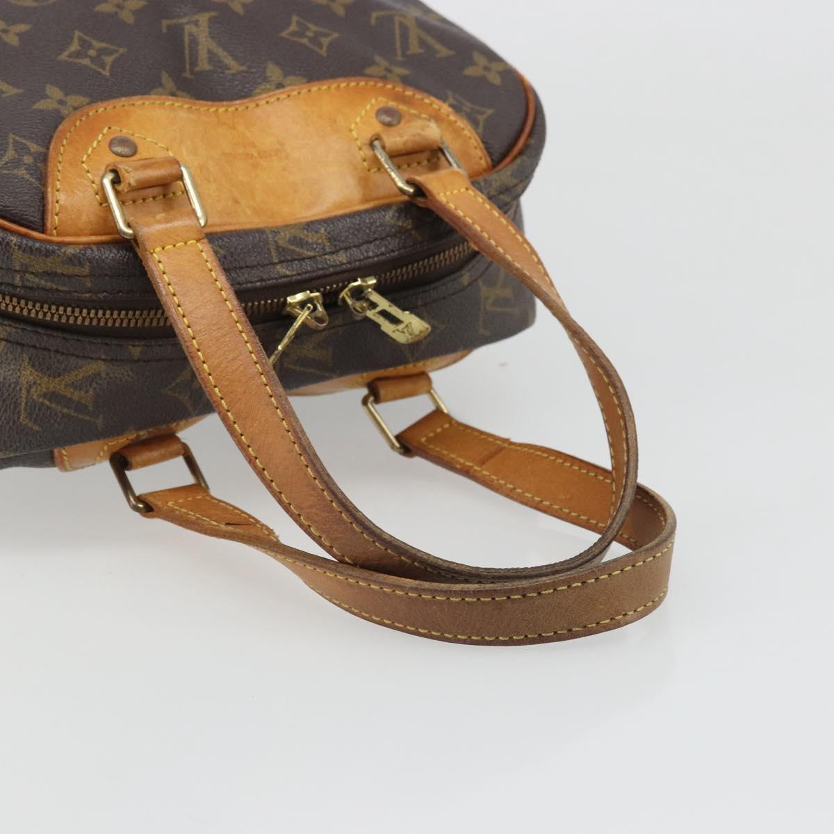 LOUIS VUITTON Monogram Excursion Hand Bag M41450 LV Auth ka3553
