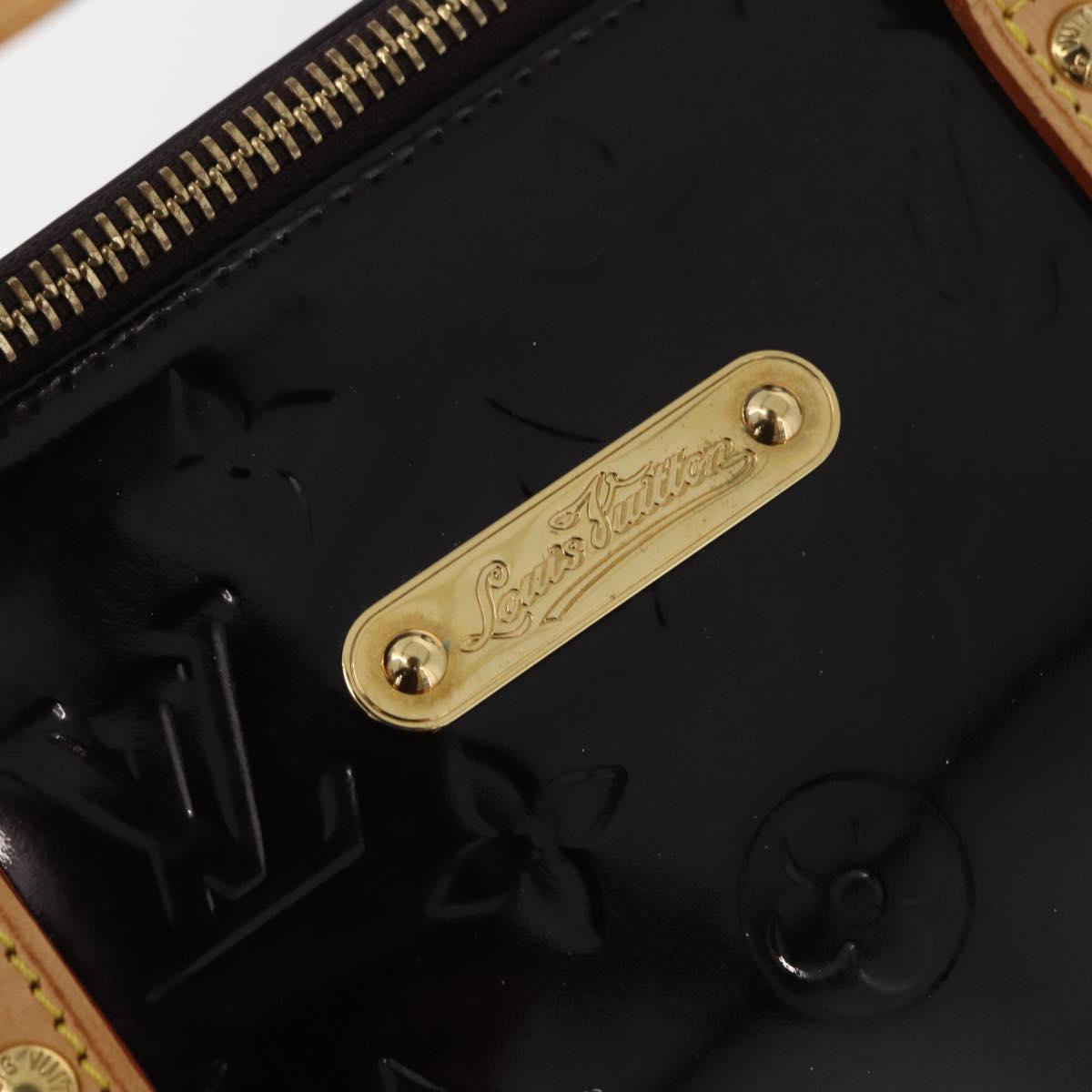 LOUIS VUITTON Monogram Vernis Bellevue GM Tote Bag Amarante M93589 Auth ka3556A