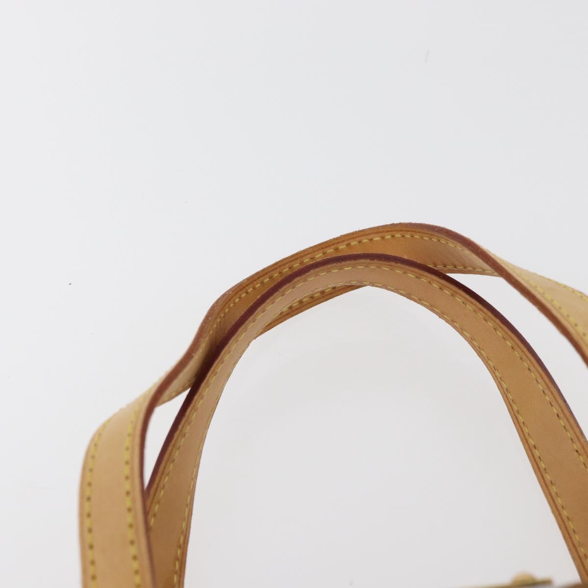 LOUIS VUITTON Monogram Vernis Bellevue GM Tote Bag Amarante M93589 Auth ka3556A