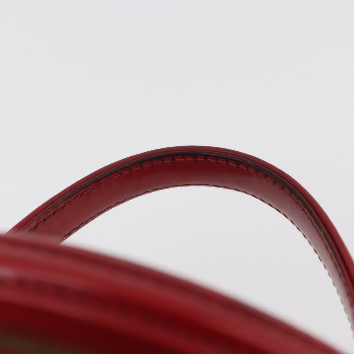 LOUIS VUITTON Epi Cannes Hand Bag Red M48037 LV Auth ka3557