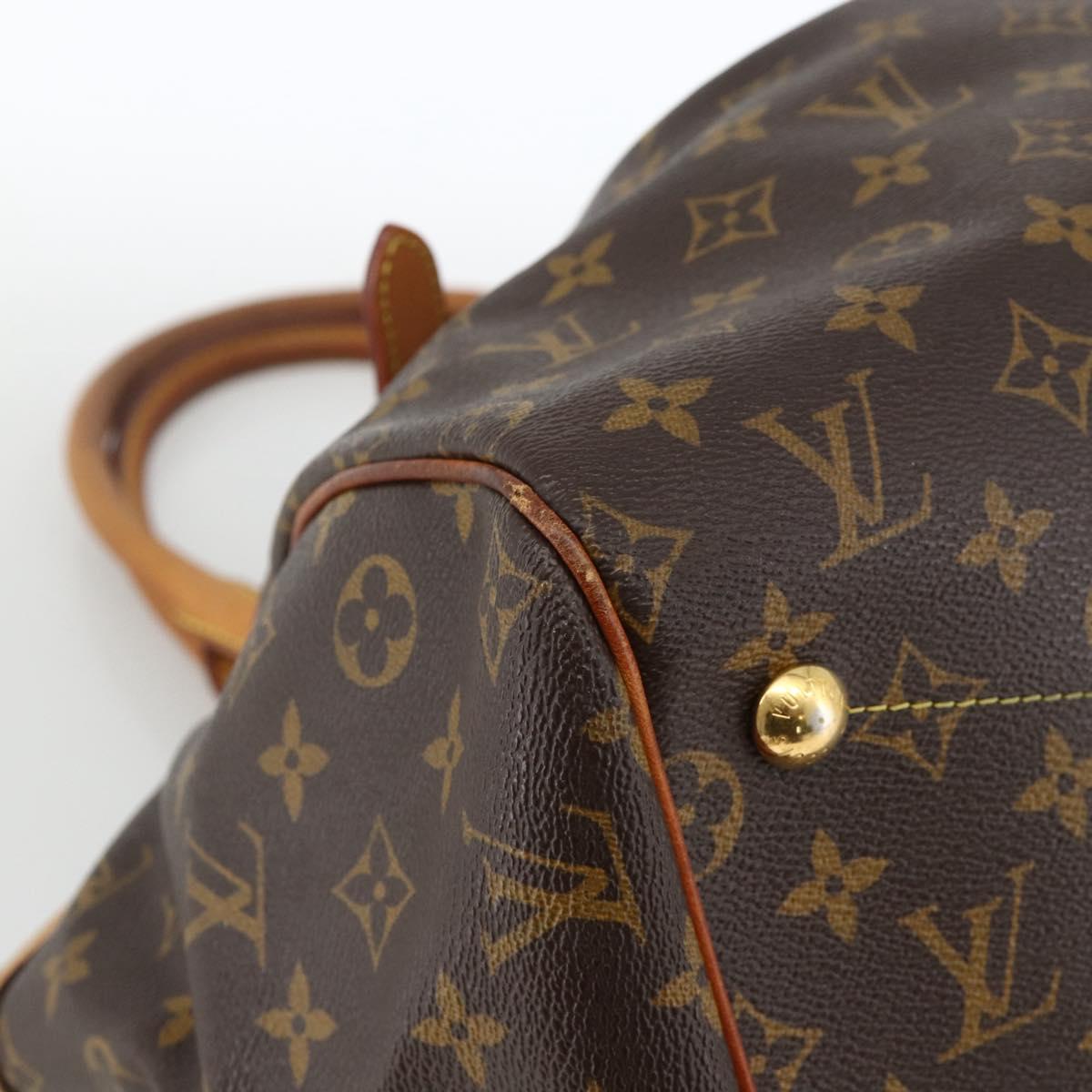 LOUIS VUITTON Monogram Tivori GM Hand Bag M40144 LV Auth ka3569