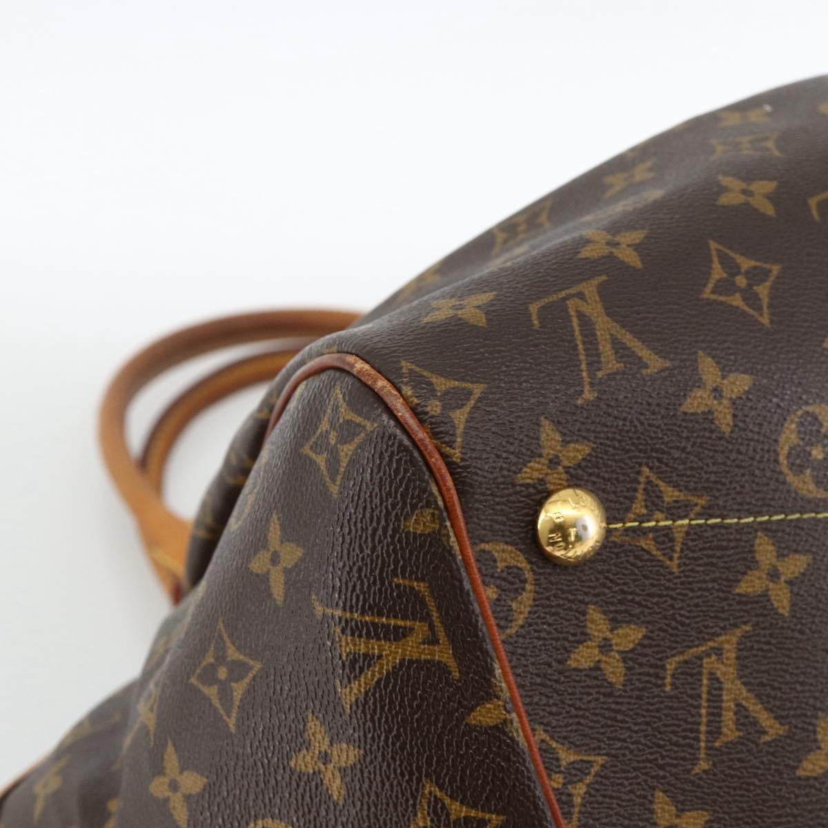 LOUIS VUITTON Monogram Tivori GM Hand Bag M40144 LV Auth ka3569