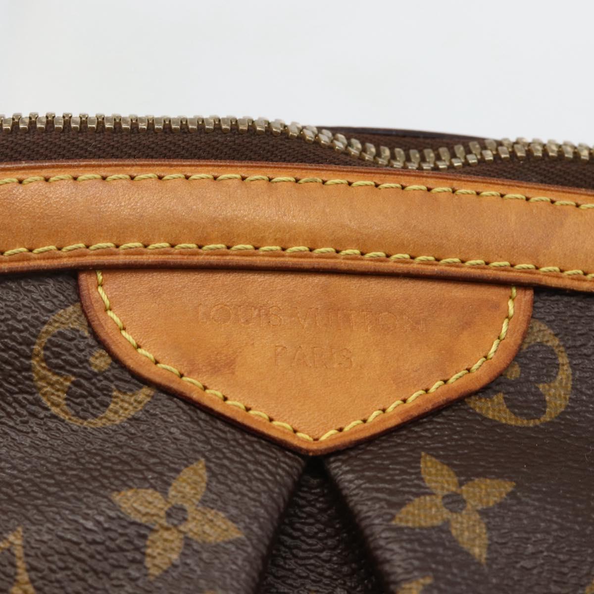 LOUIS VUITTON Monogram Tivori GM Hand Bag M40144 LV Auth ka3569