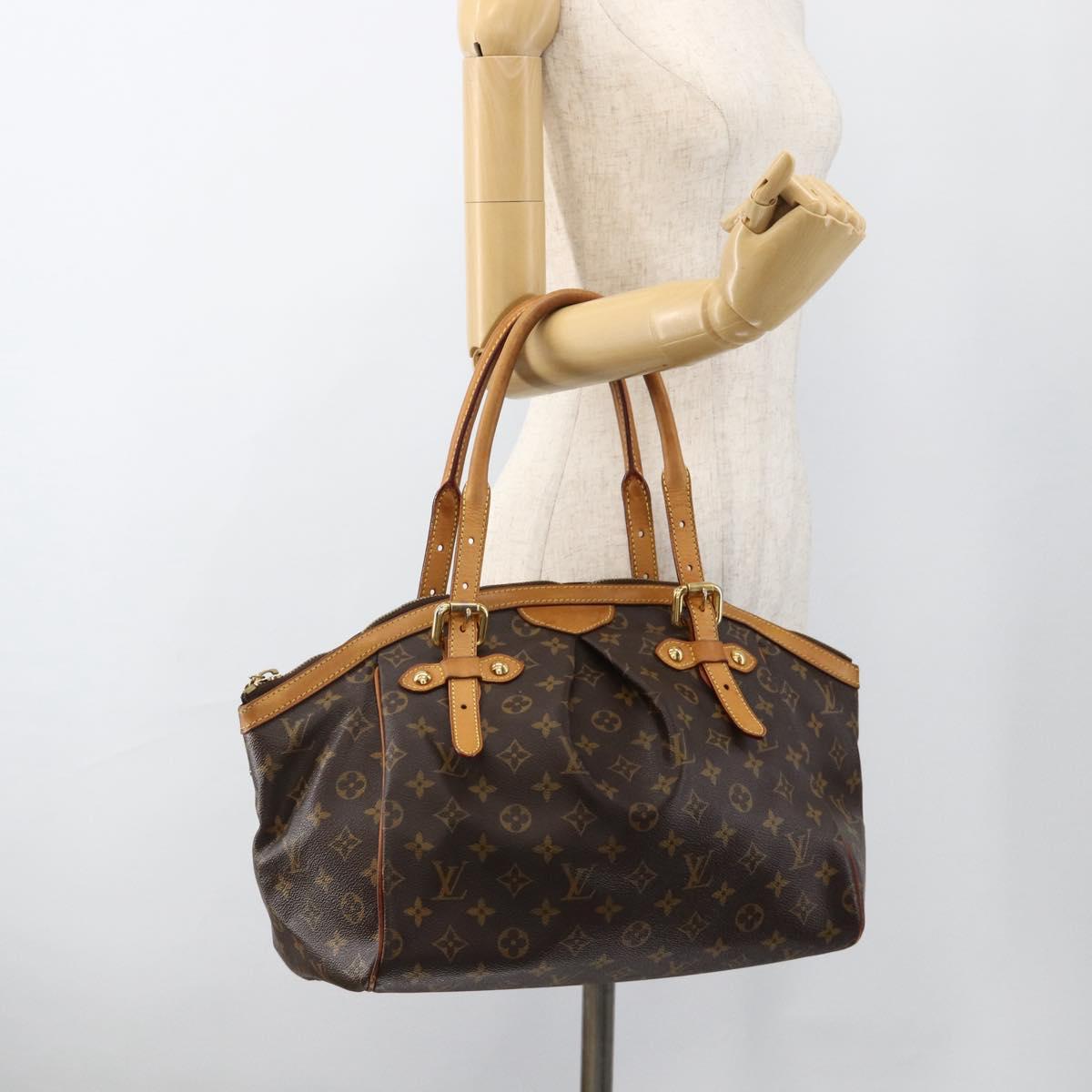 LOUIS VUITTON Monogram Tivori GM Hand Bag M40144 LV Auth ka3569