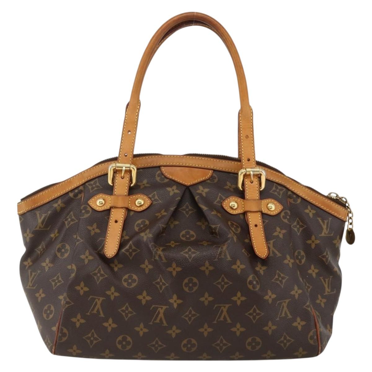 LOUIS VUITTON Monogram Tivori GM Hand Bag M40144 LV Auth ka3569