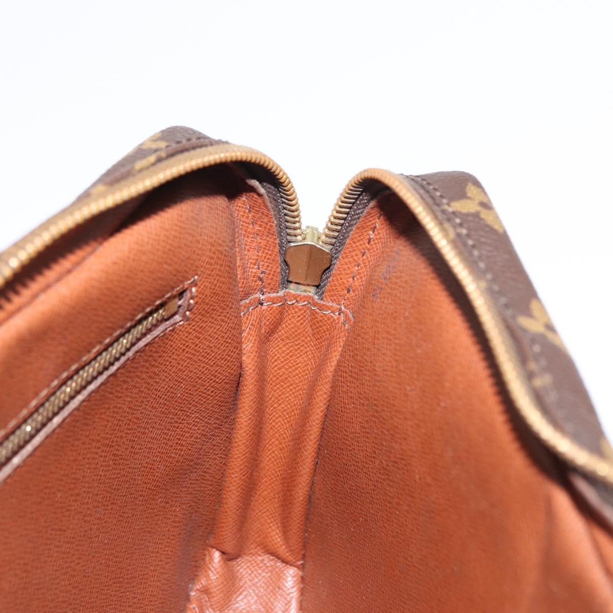 LOUIS VUITTON Monogram Marly Dragonne GM Clutch Bag M51825 LV Auth ka358