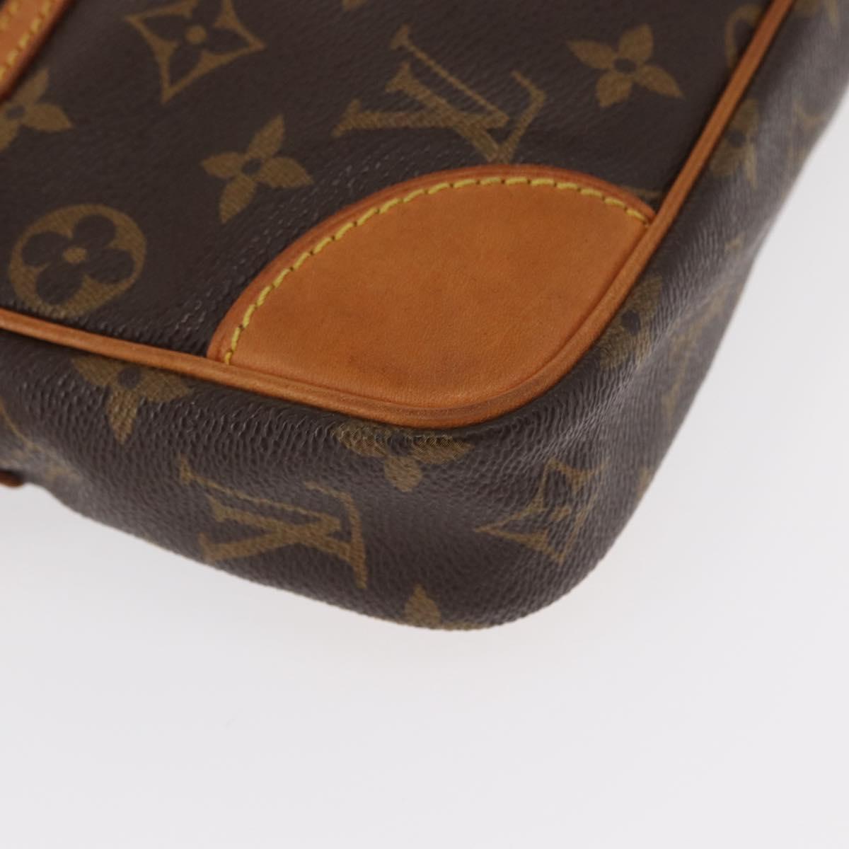 LOUIS VUITTON Monogram Marly Dragonne GM Clutch Bag M51825 LV Auth ka358