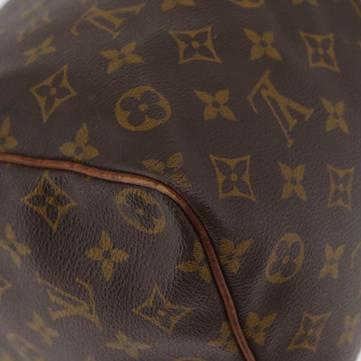 LOUIS VUITTON Monogram Speedy 30 Hand Bag M41526 LV Auth ka3583