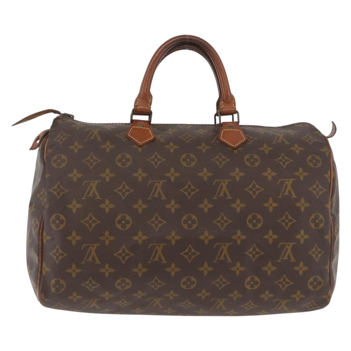 LOUIS VUITTON Monogram Speedy 30 Hand Bag M41526 LV Auth ka3583